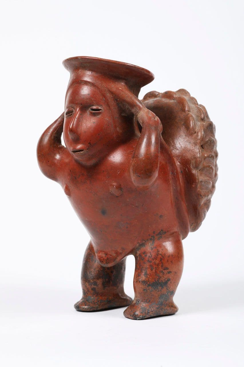Figure Carrying a Load
Colima, Mexico (2nd century BCE–3rd century CE) 2nd Century BCE,1st Century BCE,1st Century,2nd Century,3rd Century
2018.9.9