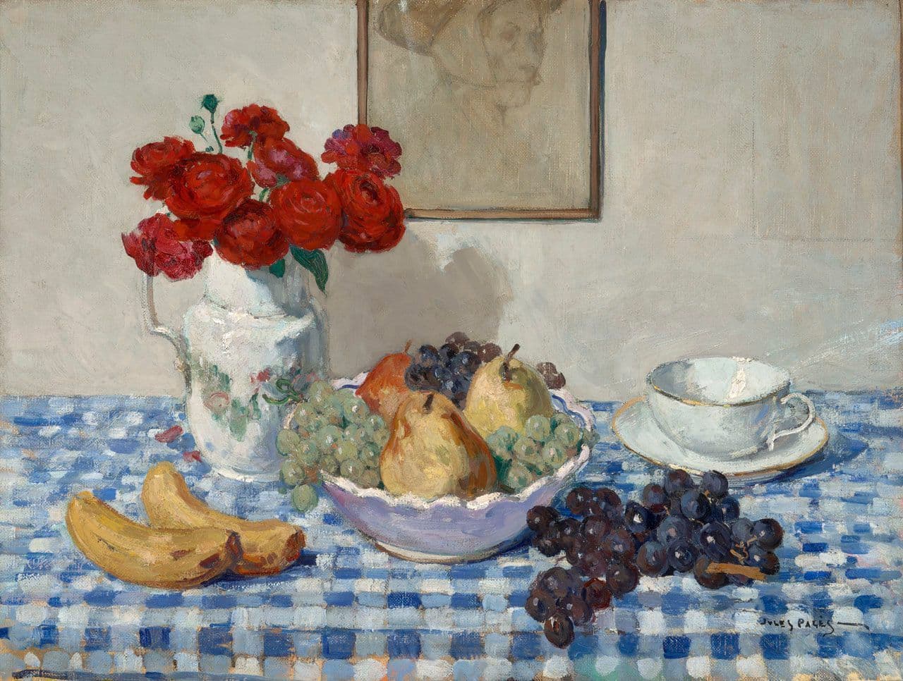The Blue Tablecloth