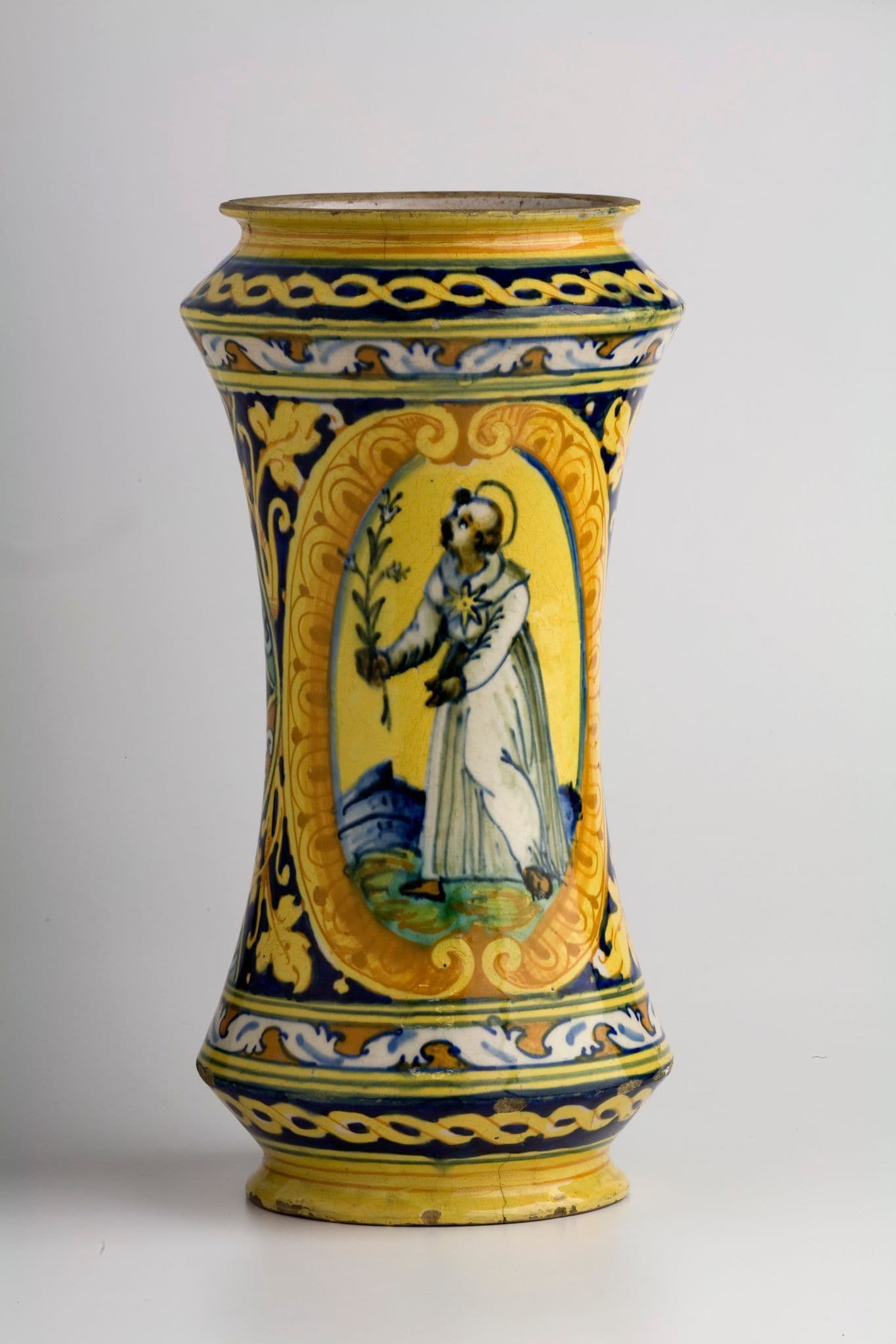 Albarello (Pharmacy Jar)
Artist Unknown (Italy, 16th century) 
16th Century
