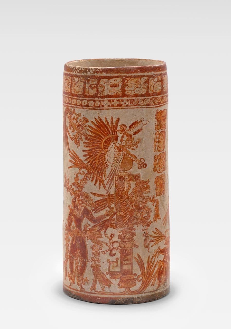 Cylindrical Vase
Maya culture, Naranjo, El Péten, Guatemala (8th–9th centuries) 8th Century,9th Century
2025.36.6
