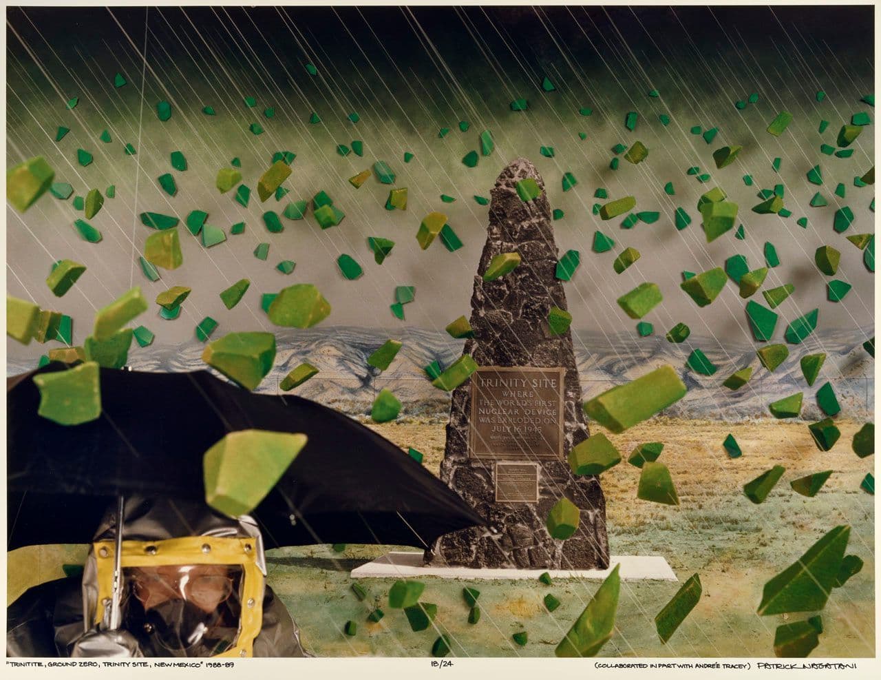 Trinitite, Ground Zero, Trinity Site, New Mexico, from "Nuclear Enchantment"