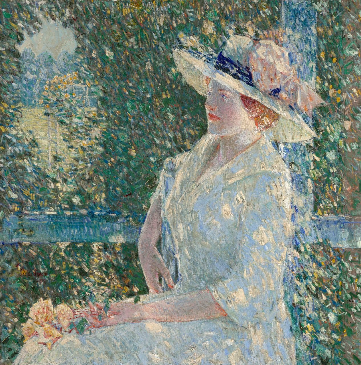 An Outdoor Portrait of Miss Weir