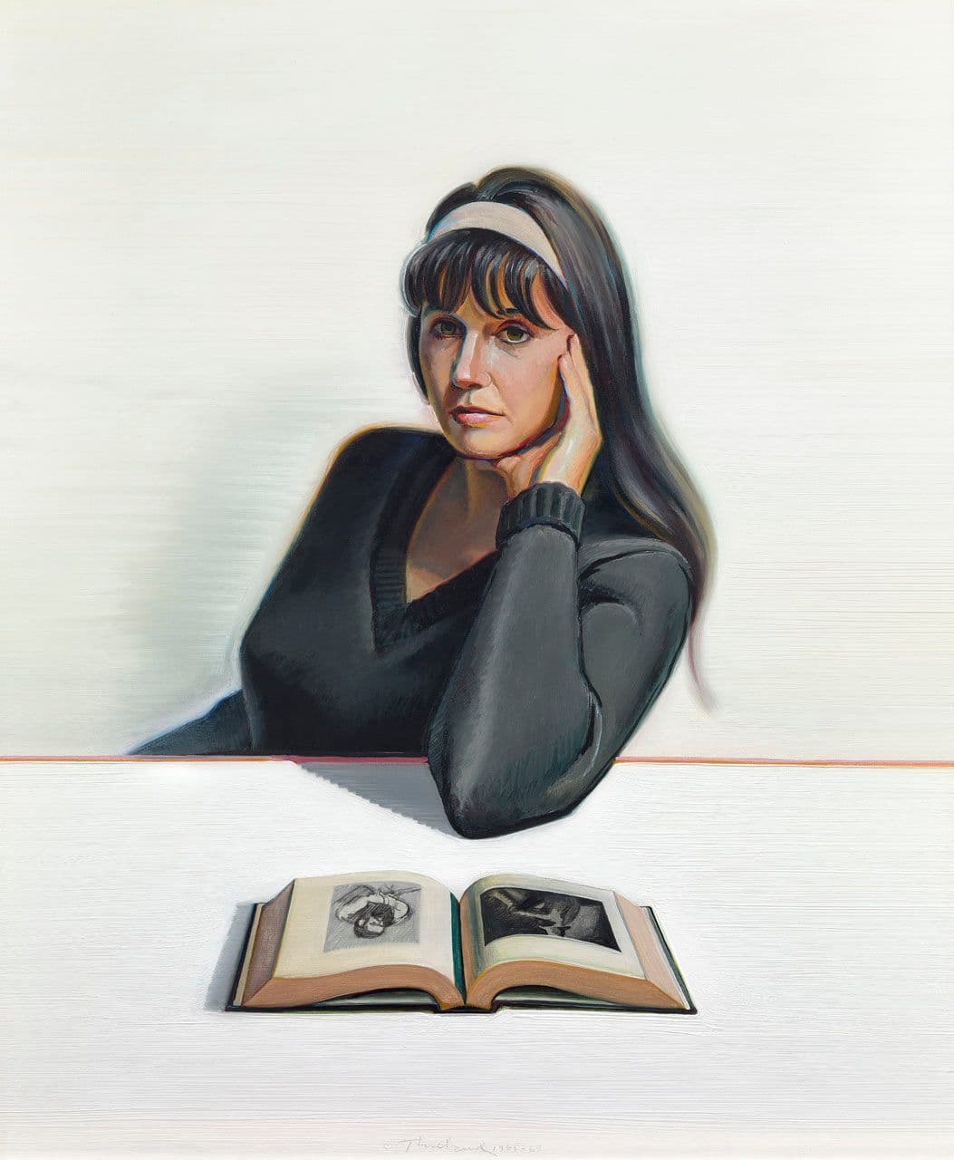 Betty Jean Thiebaud and Book