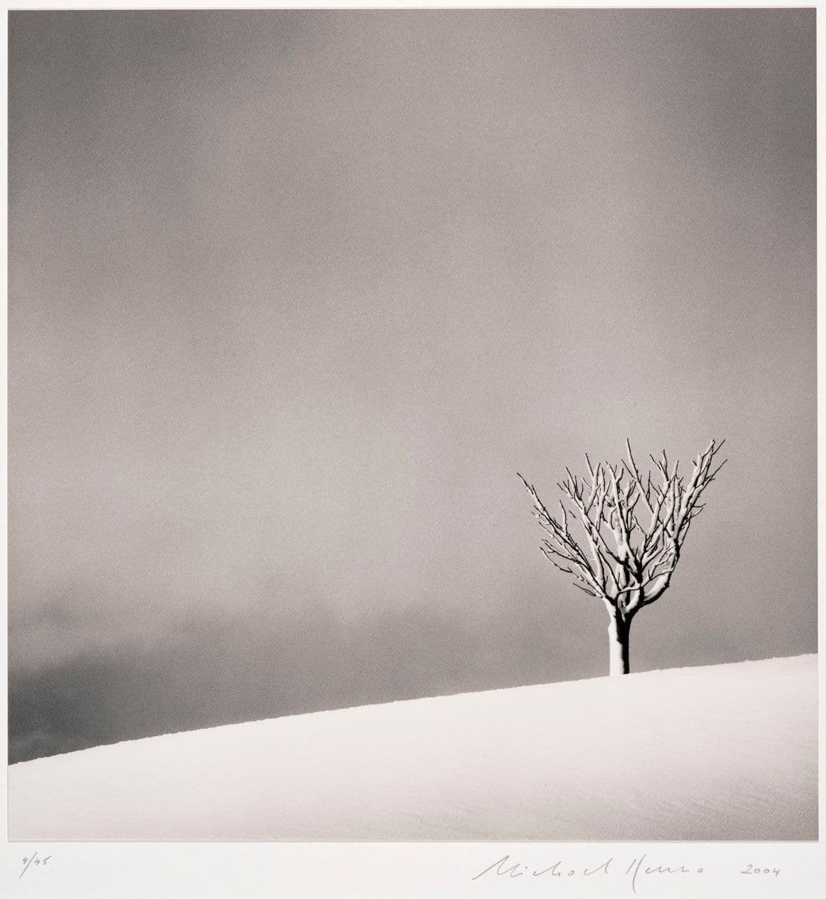 Snowfall, Numakawa, Hokkaido, Japan