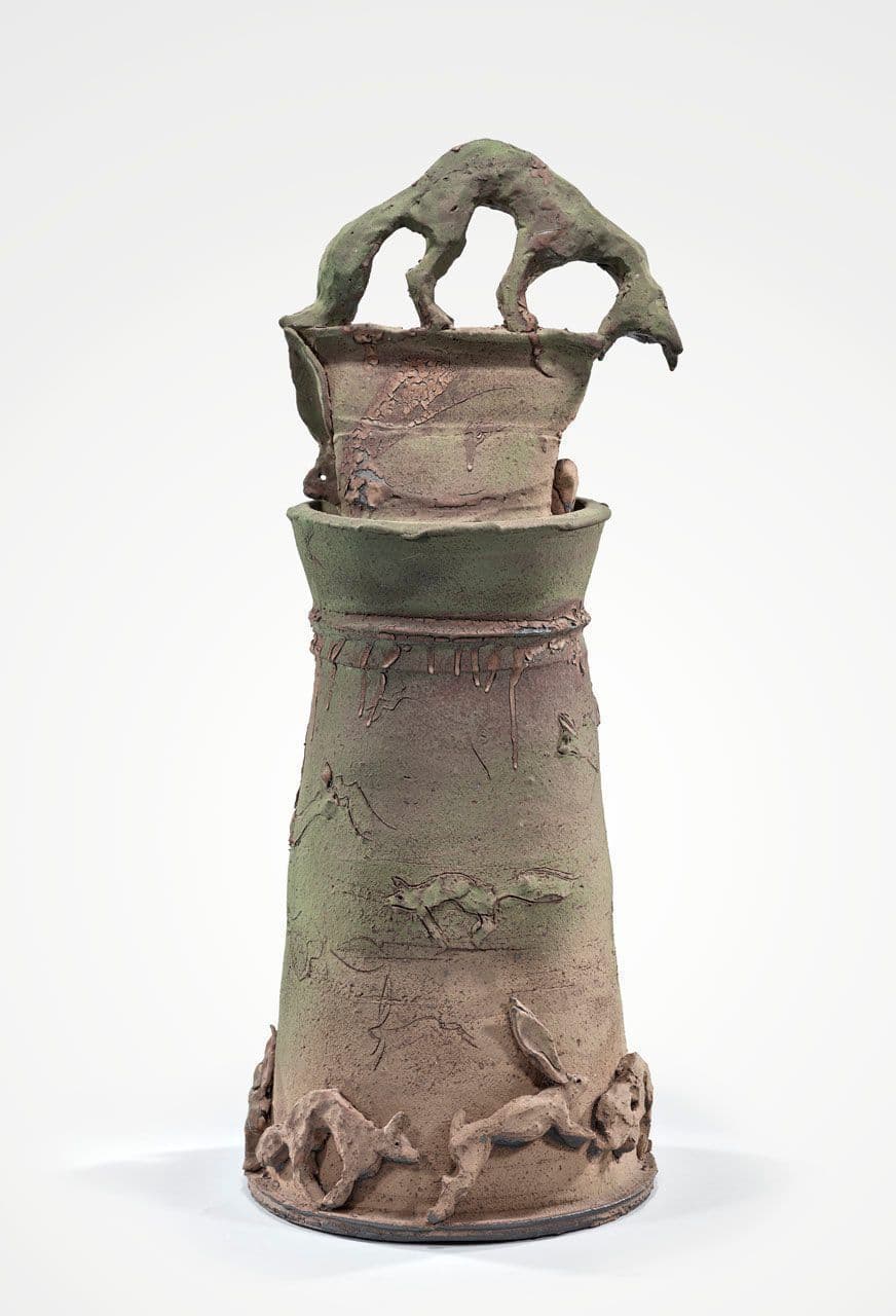 Jar with Fox Lid