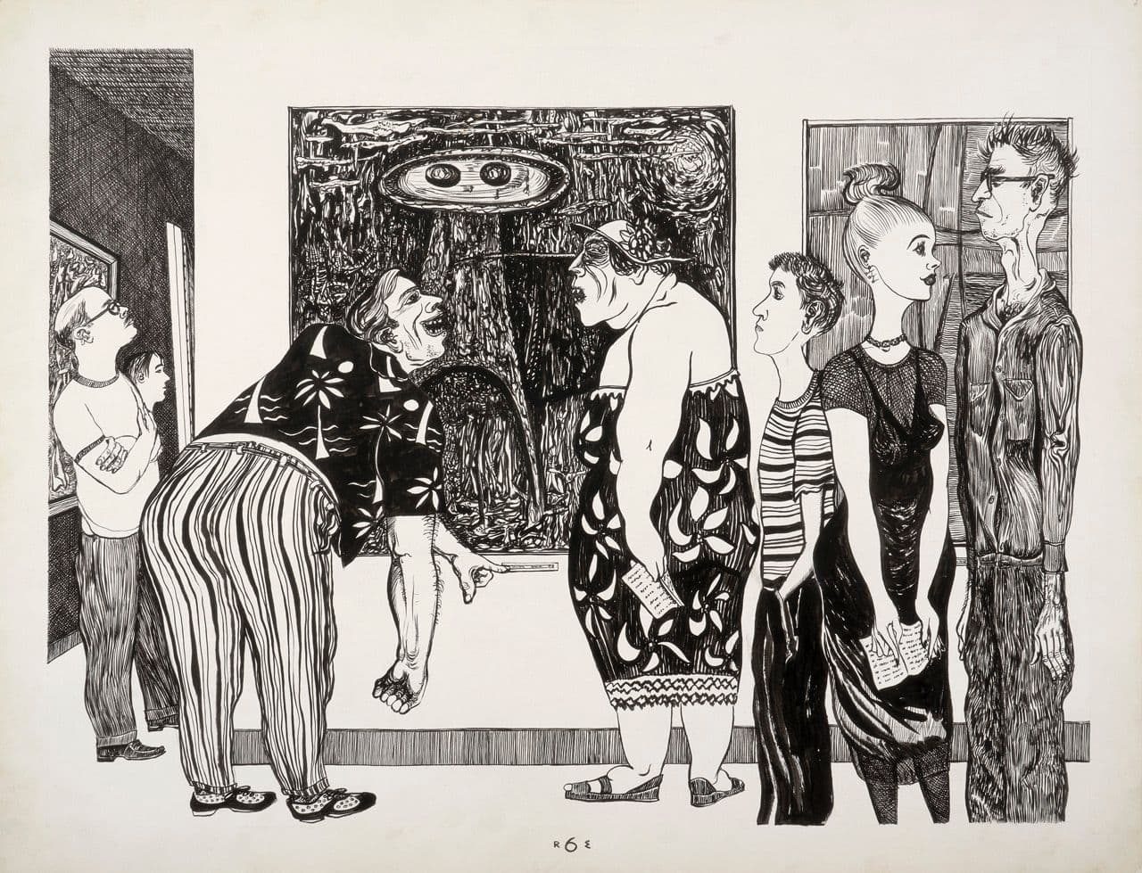 The Fair: They Have Fun at the Art Exhibition
