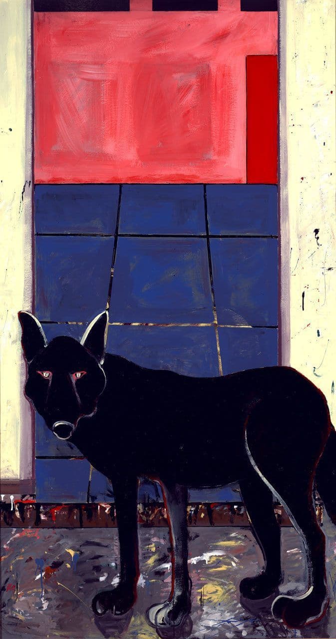 Wolf in Studio