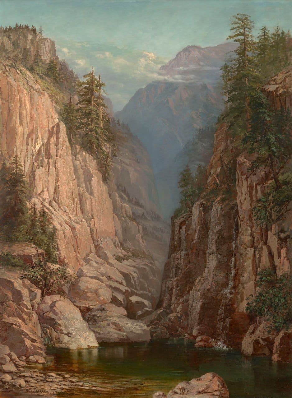 A Sierra Canyon
William Franklin  Jackson 19th Century
1945.17
