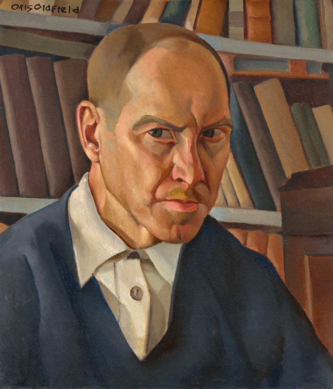 Self-Portrait in the Artist's Telegraph Hill Studio