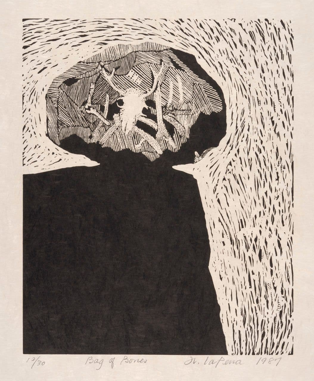 Bag of Bones
Frank  LaPena 20th Century
1988.1.5