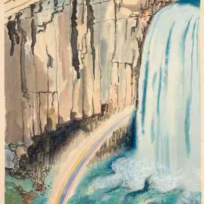 Rainbow Falls, Inyo National Forest