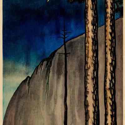 Evening Moon: Yosemite