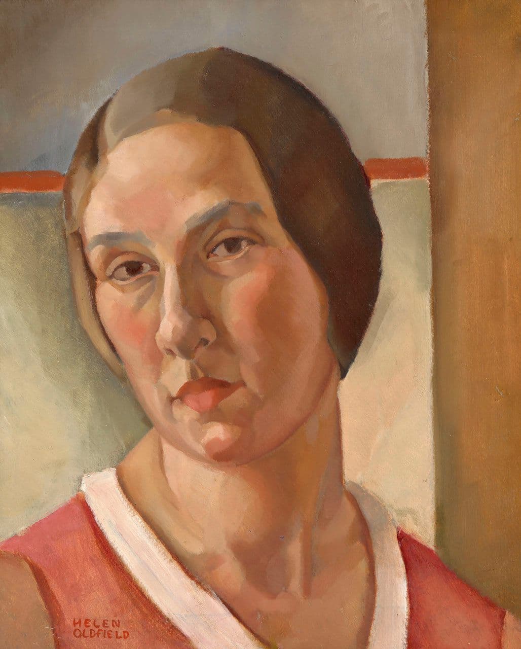 Self-Portrait–A Month After Marriage
Helen Clark Oldfield
20th Century
2022.160.2 Self-Portrait–A Month After Marriage