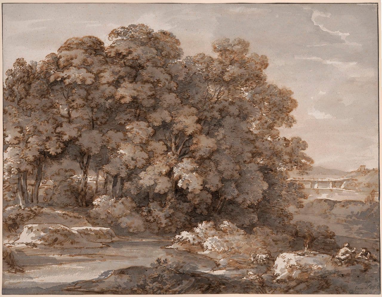 A Brook
Georg von Dillis
18th Century,19th Century
1871.87 A Brook