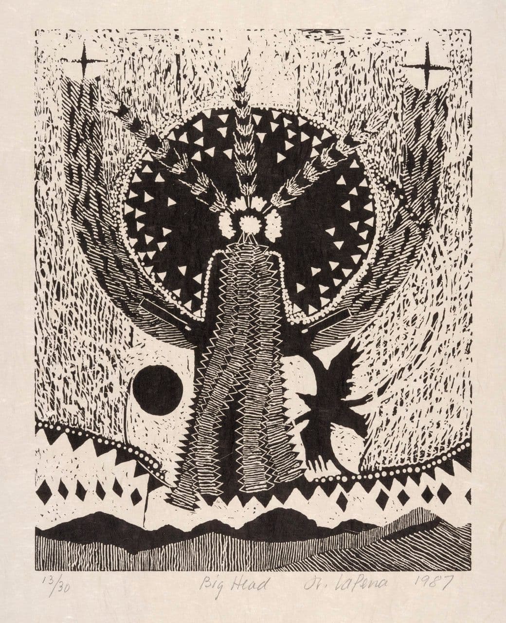 Big Head
Frank LaPena
20th Century
1988.1.8 Big Head
Frank LaPena
20th Century
1988.1.8