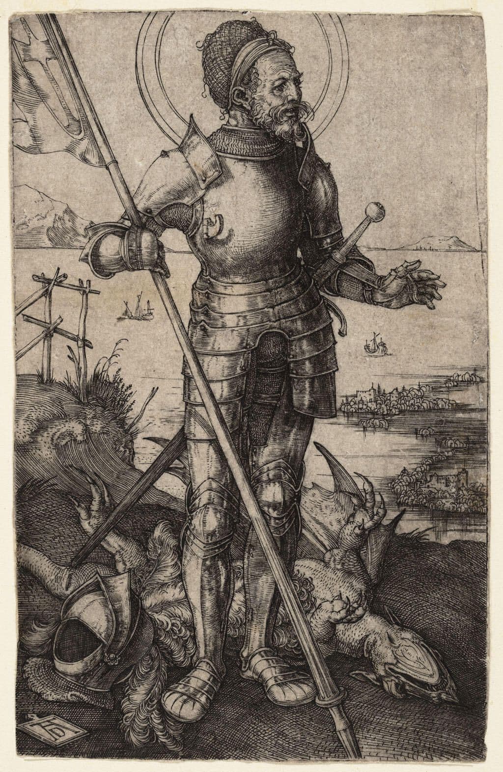 Saint George on Foot
Albrecht Dürer
16th Century
1885.331 Saint George on Foot