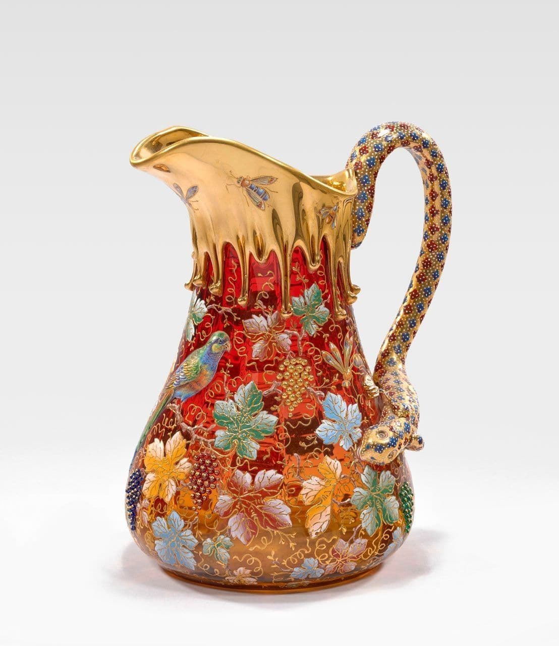 Glass Pitcher
Ludwig Moser & Sons
19th Century
1939.33.7.c Glass Pitcher
Ludwig Moser & Sons
19th Century
1939.33.7.c