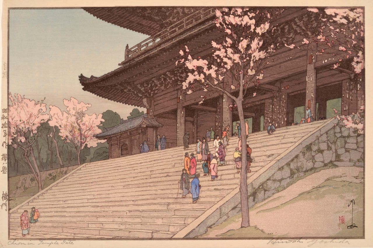 Chion-in Temple Gate/Romon
Hiroshi Yoshida
20th Century
1981.157 Chion-in Temple Gate/Romon