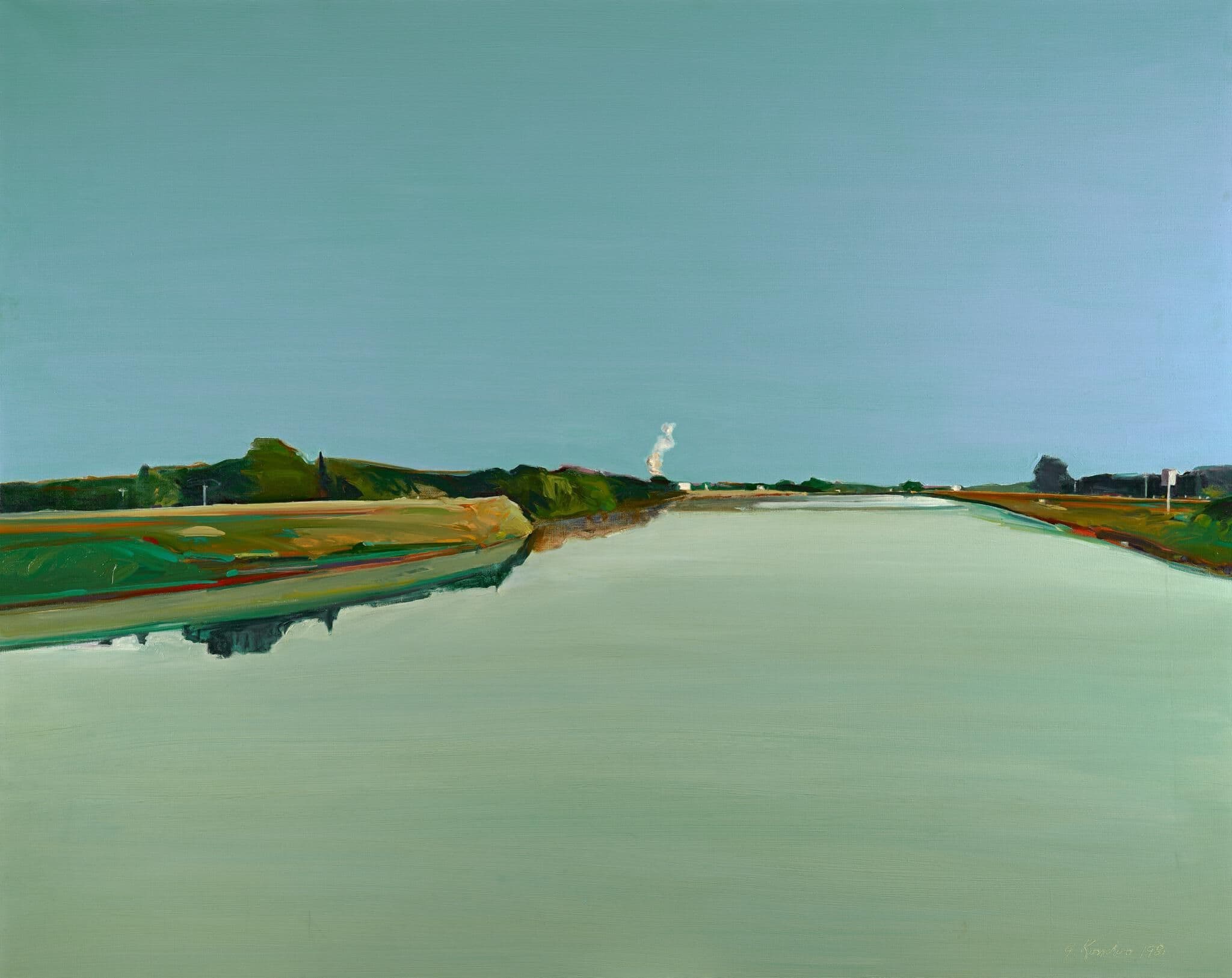 Sacramento River
Gregory  Kondos 
20th Century
1991.30.1 Sacramento River