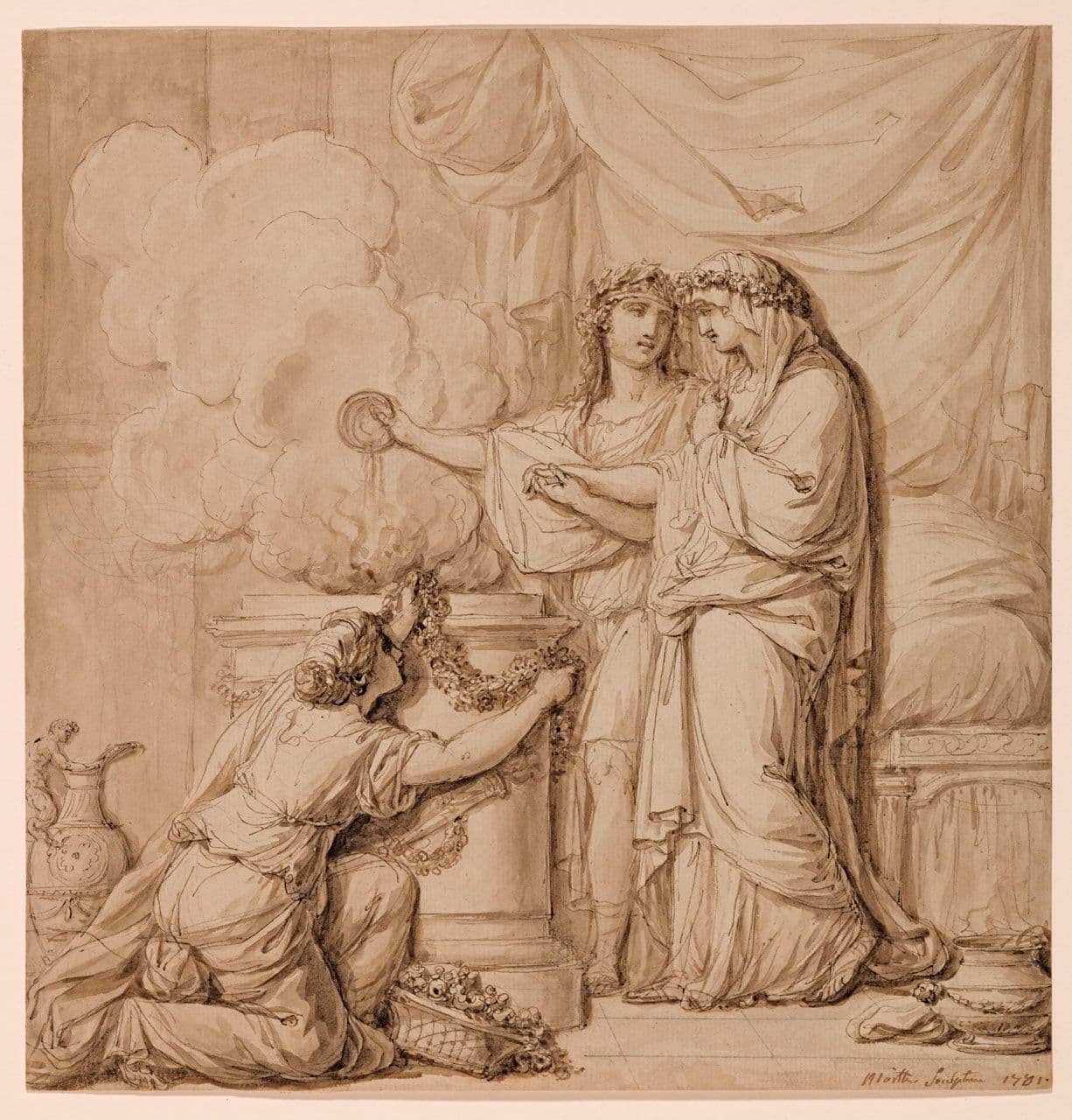 A Marital Libation
Jean Guillaume Moitte
18th Century,19th Century
1871.451 A Marital Libation
Jean Guillaume Moitte
18th Century,19th Century
1871.451