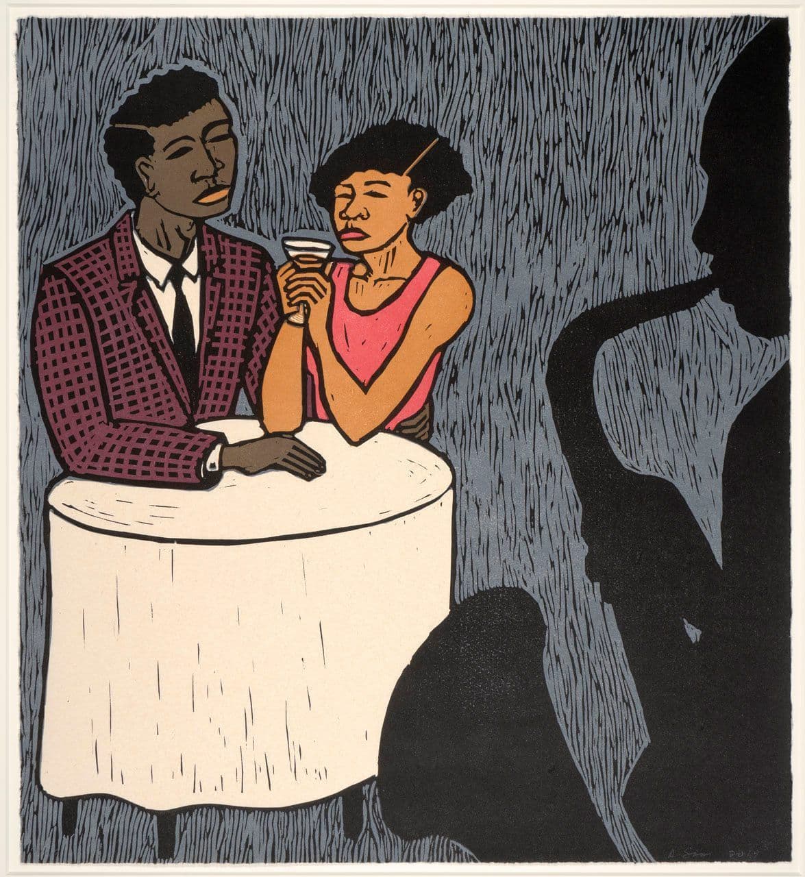 Table for Two, from the Copacetic portfolio
Alison Saar
21st Century
2019.60.6 Table for Two, from the Copacetic portfolio