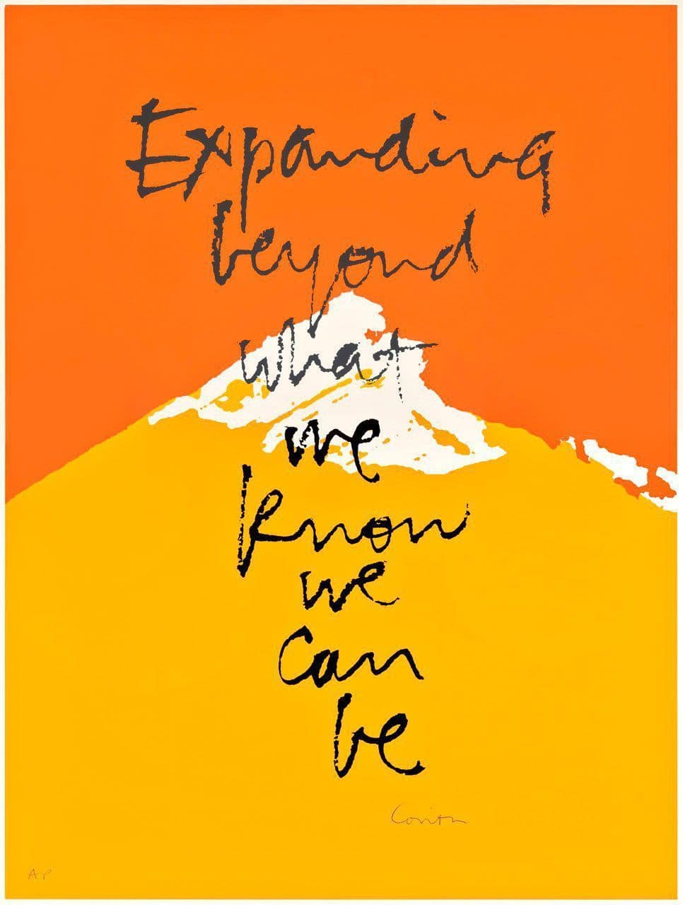 Expanding Beyond What We Know We Can Be
Corita Kent
20th Century
2016.16.5 Expanding Beyond What We Know We Can Be