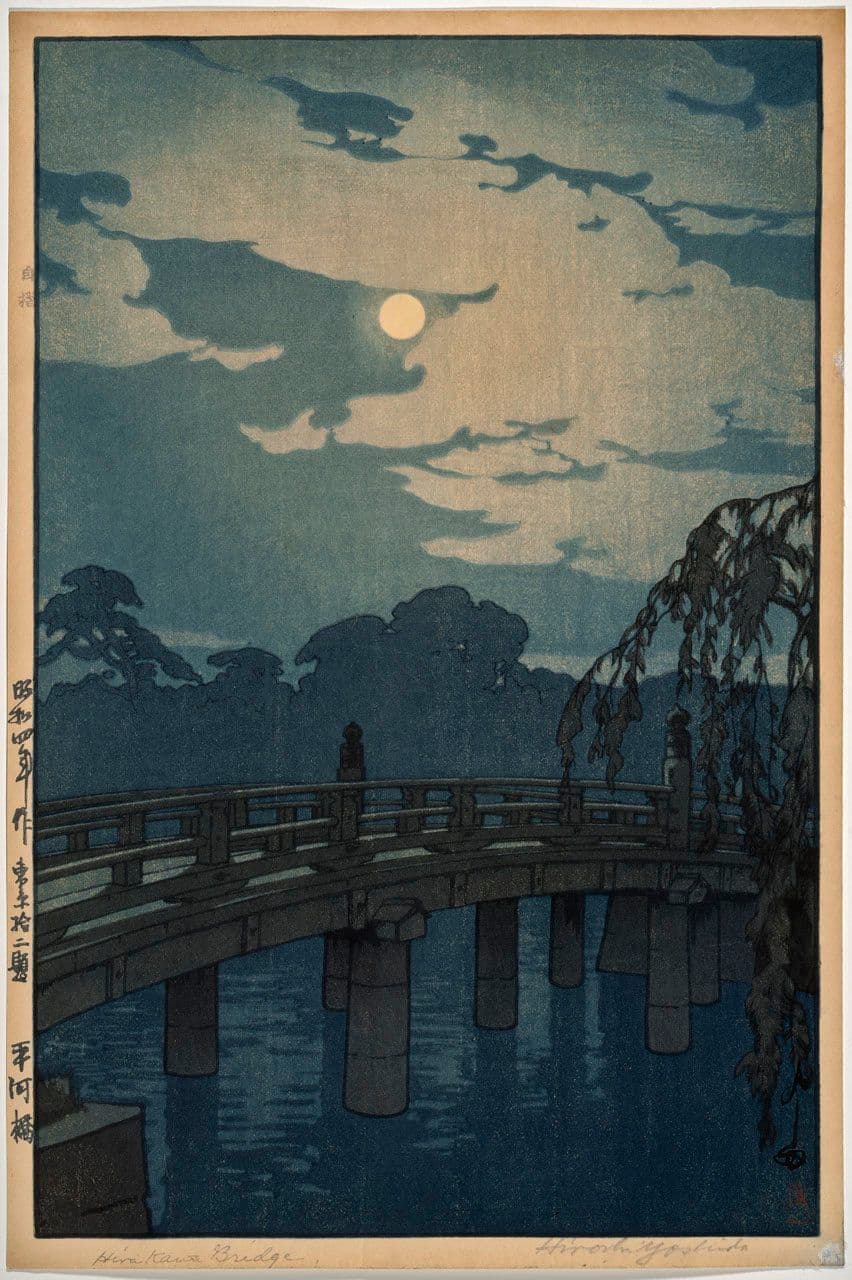 Hirakawa Bridge
Hiroshi Yoshida
20th Century
1981.168 Hirakawa Bridge