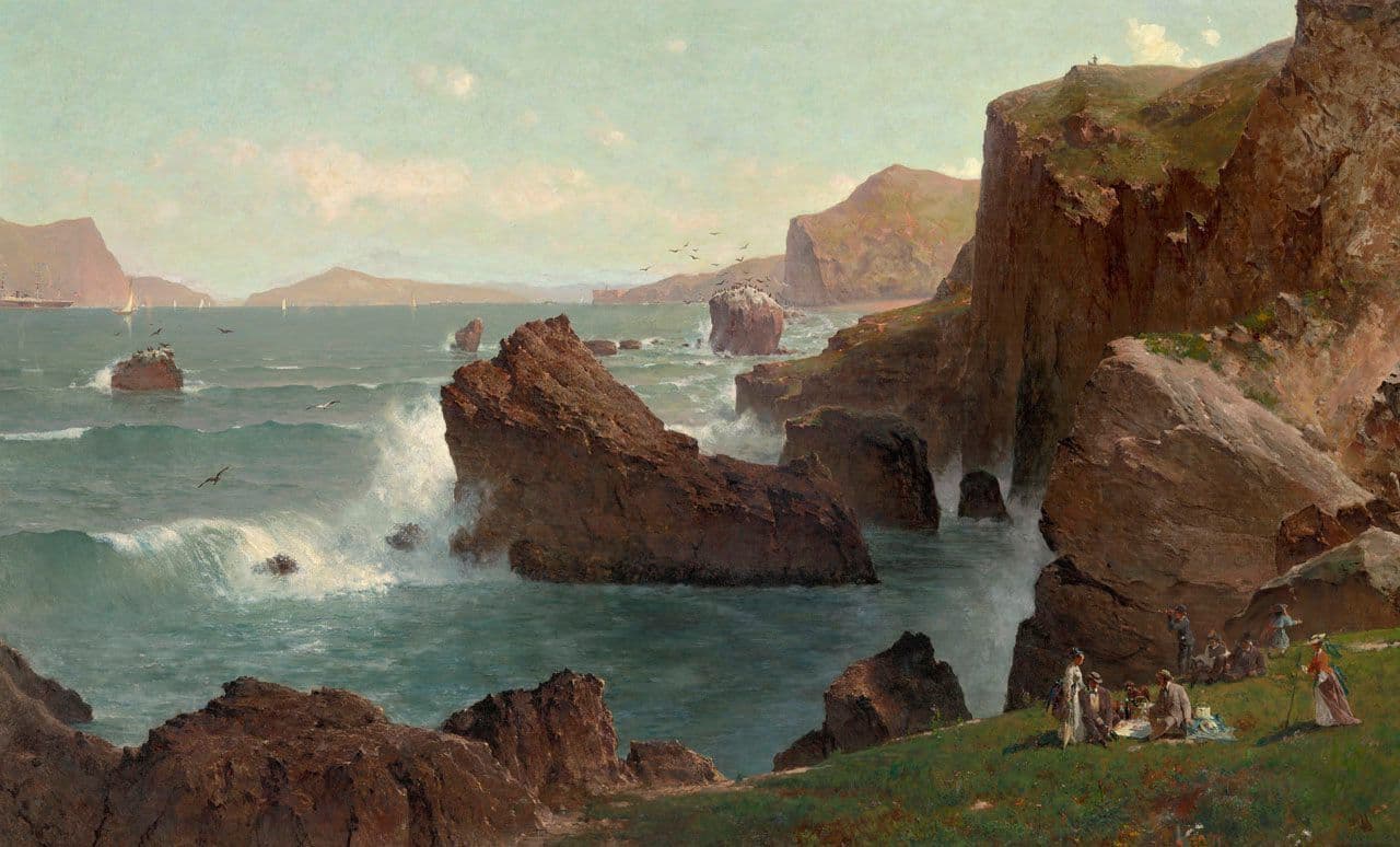 Picnic by the Sea
Thomas  Hill 
19th Century
2019.115 Picnic by the Sea