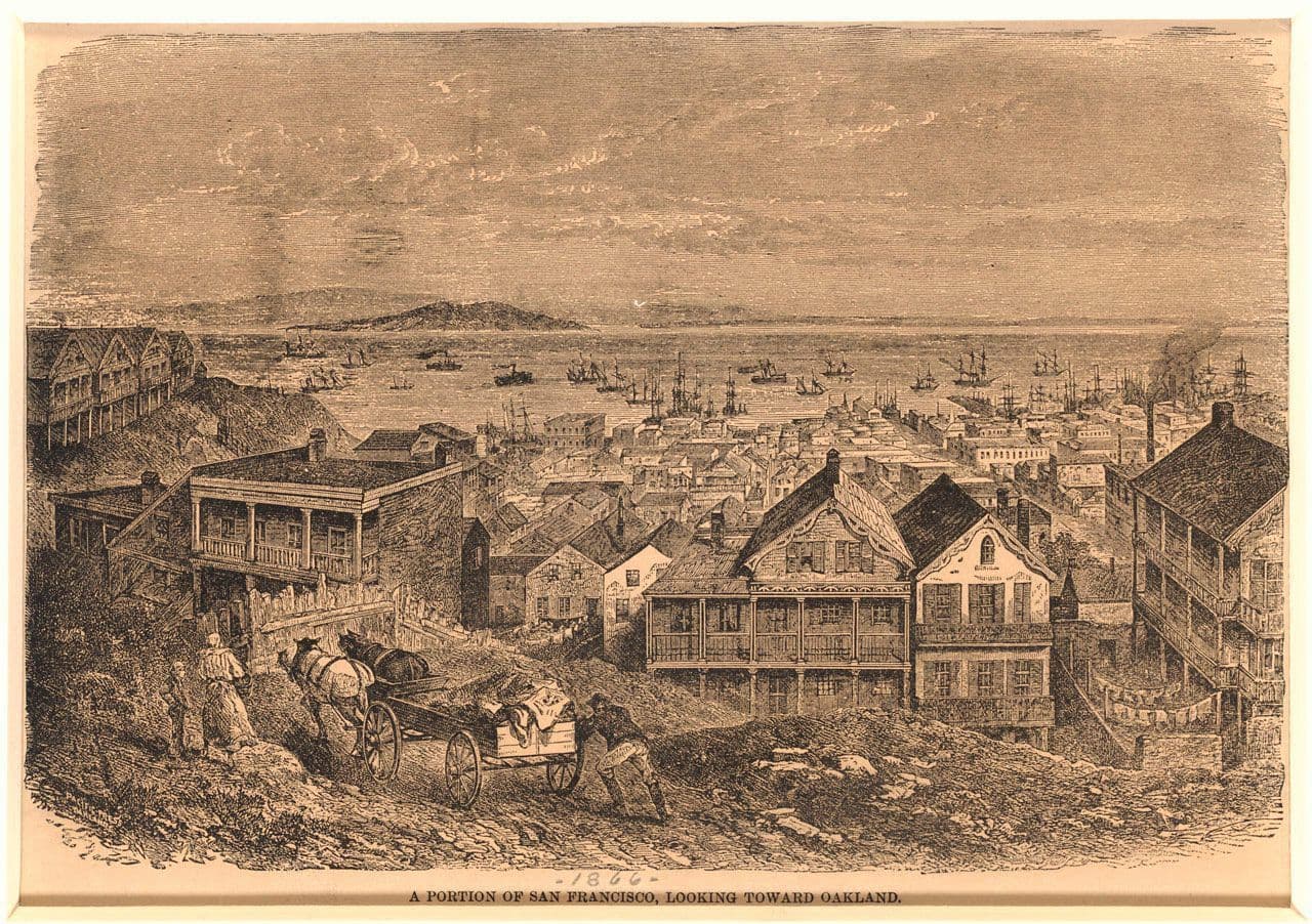 A Portion of San Francisco, Looking Toward Oakland
19th Century
2019.74.14 A Portion of San Francisco, Looking Toward Oakland
19th Century
2019.74.14