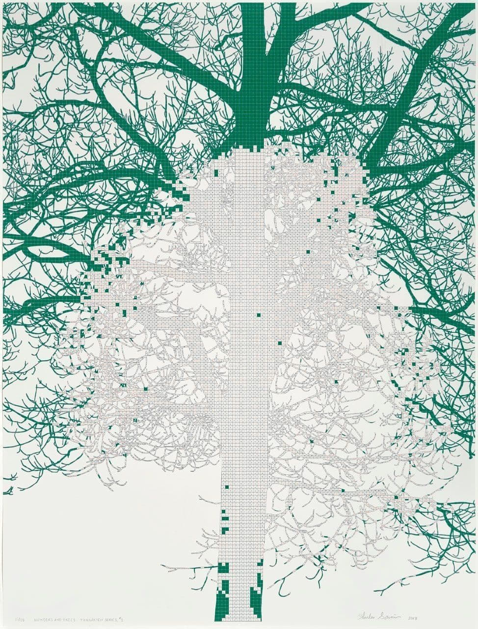 Number and Trees: Tiergarten Print Series #1 Number and Trees: Tiergarten Print Series #1