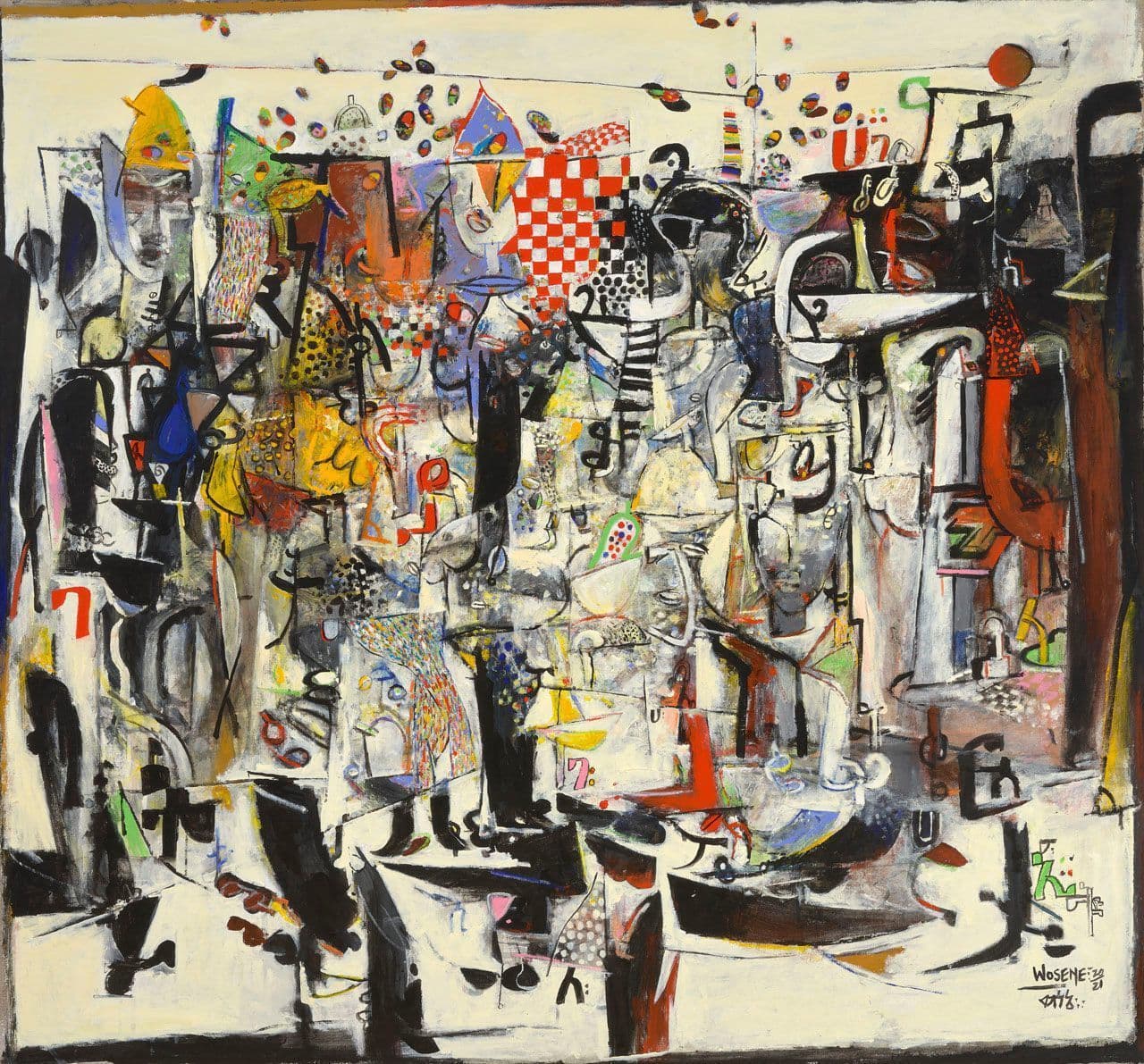 A Taste for Words X
Wosene Worke Kosrof
21st Century
2022.37.1 A Taste for Words X