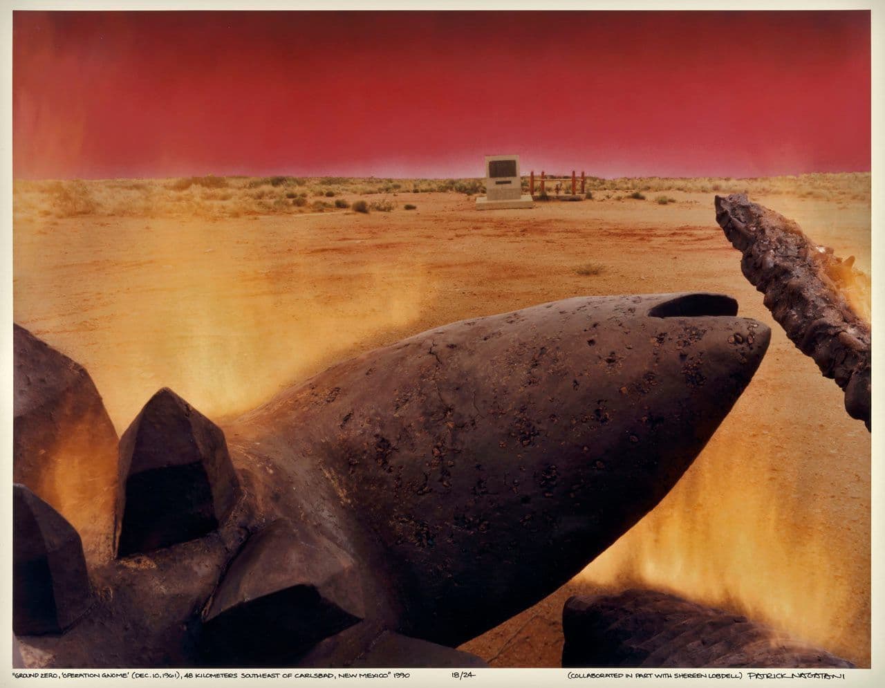 Ground Zero, 'Operation Gnome' (Dec. 10, 1961), 48 Kilometers Southeast of Carlsbad, New Mexico, from "Nuclear Enchantment" Ground Zero, 'Operation Gnome' (Dec. 10, 1961), 48 Kilometers Southeast of Carlsbad, New Mexico, from "Nuclear Enchantment"