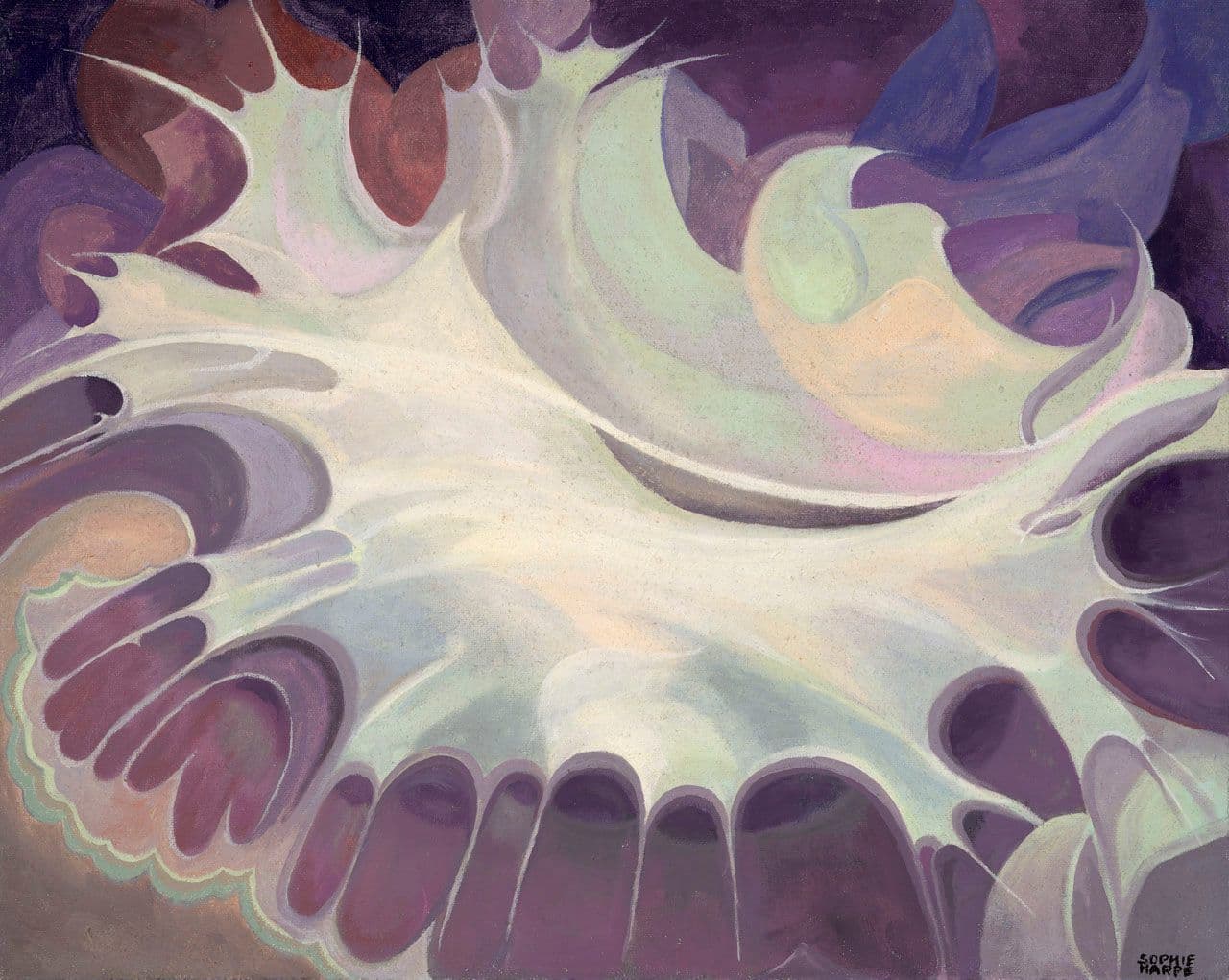 Abstract (Blue and White)
Sophie Harpe
20th Century
2017.86 Abstract (Blue and White)