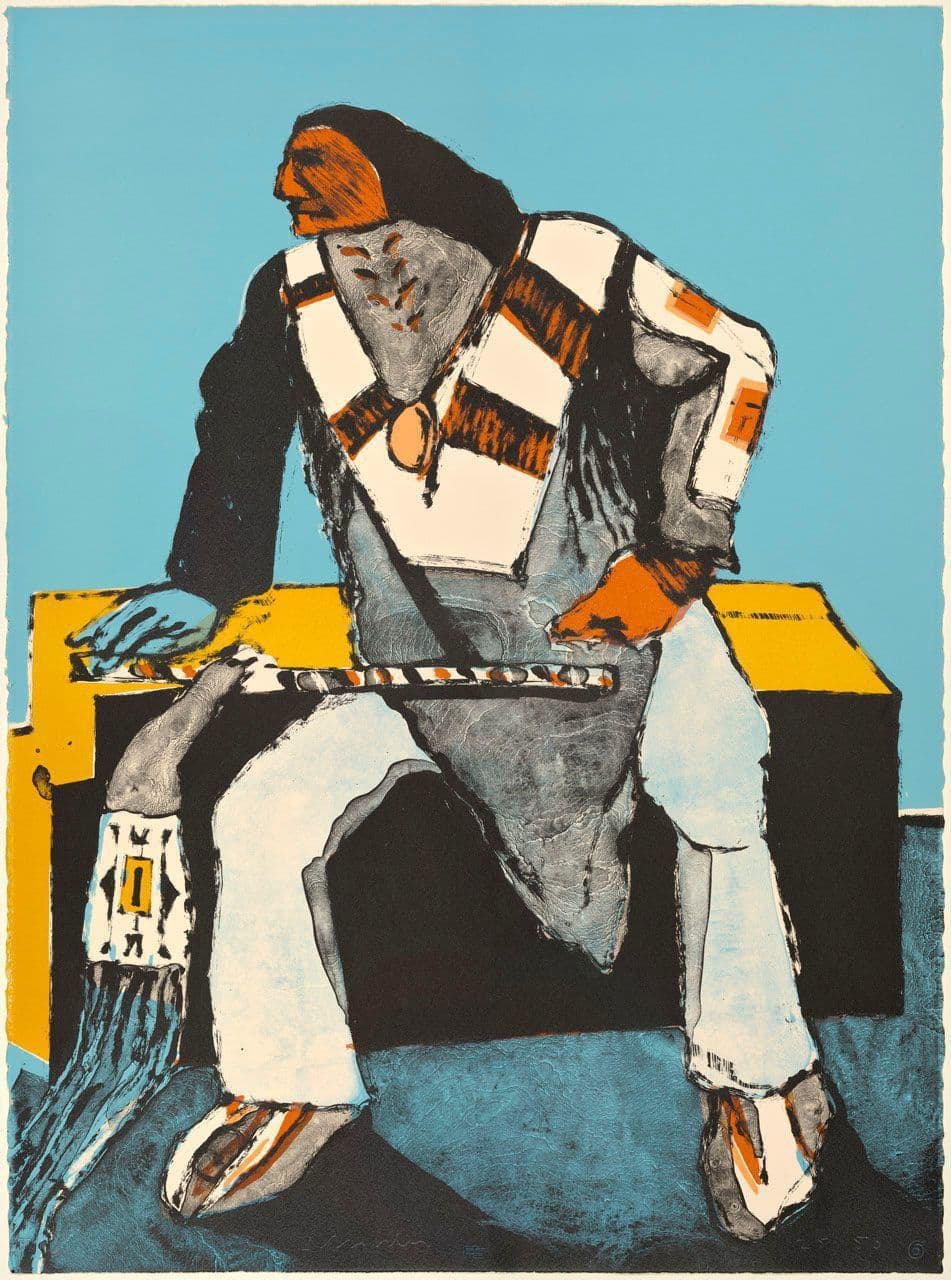 Another Deco Indian
Fritz Scholder
20th Century
1981.255 Another Deco Indian
Fritz Scholder
20th Century
1981.255