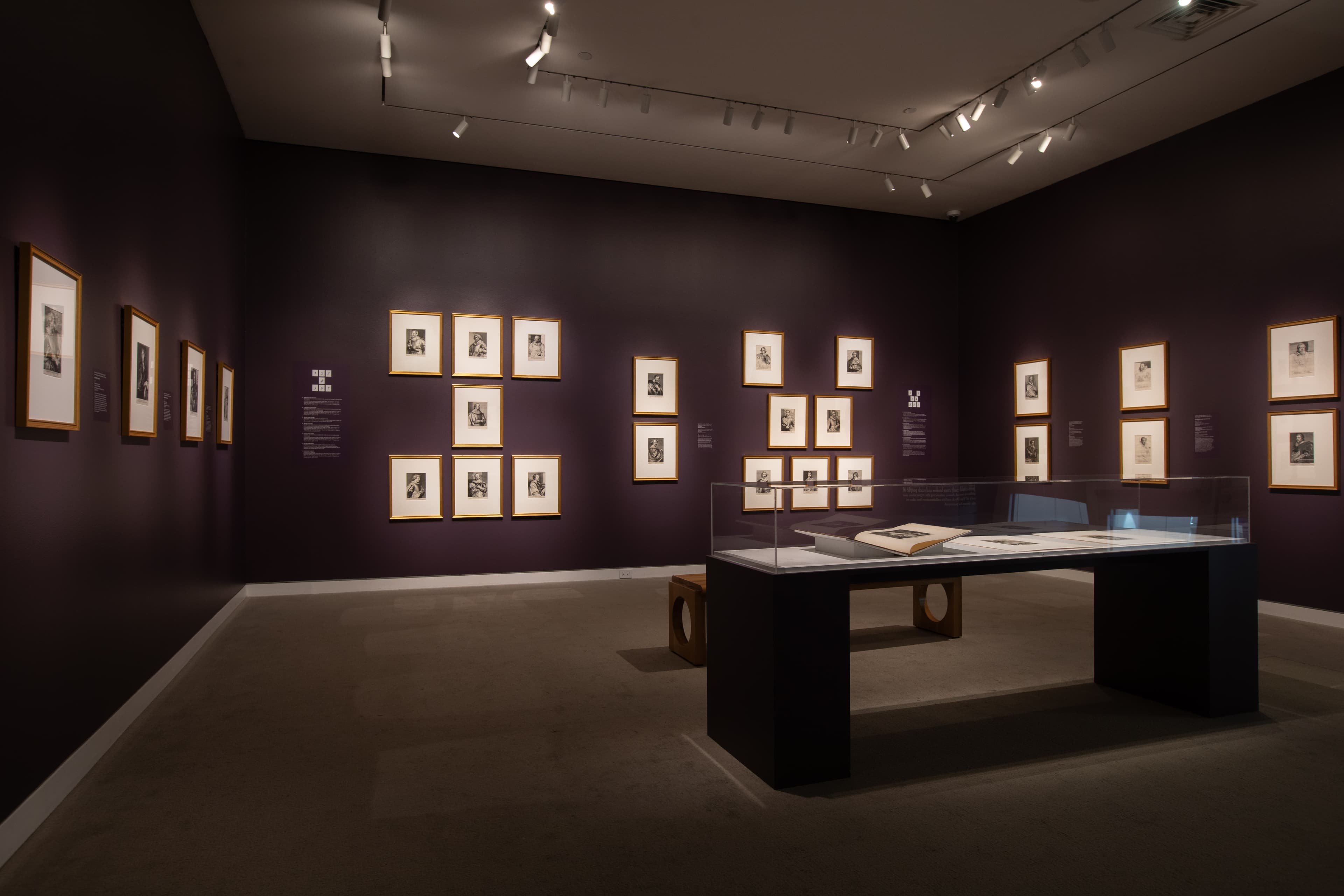 Arts, Letters, and Power: Van Dyck and the Portrait Print Install Arts, Letters, and Power: Van Dyck and the Portrait Print Install
